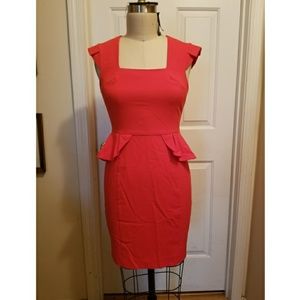 Red Business Dress